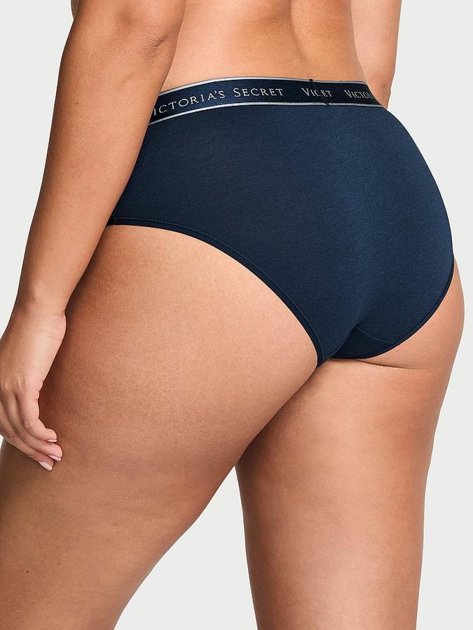 Logo Cotton Hiphugger Panty