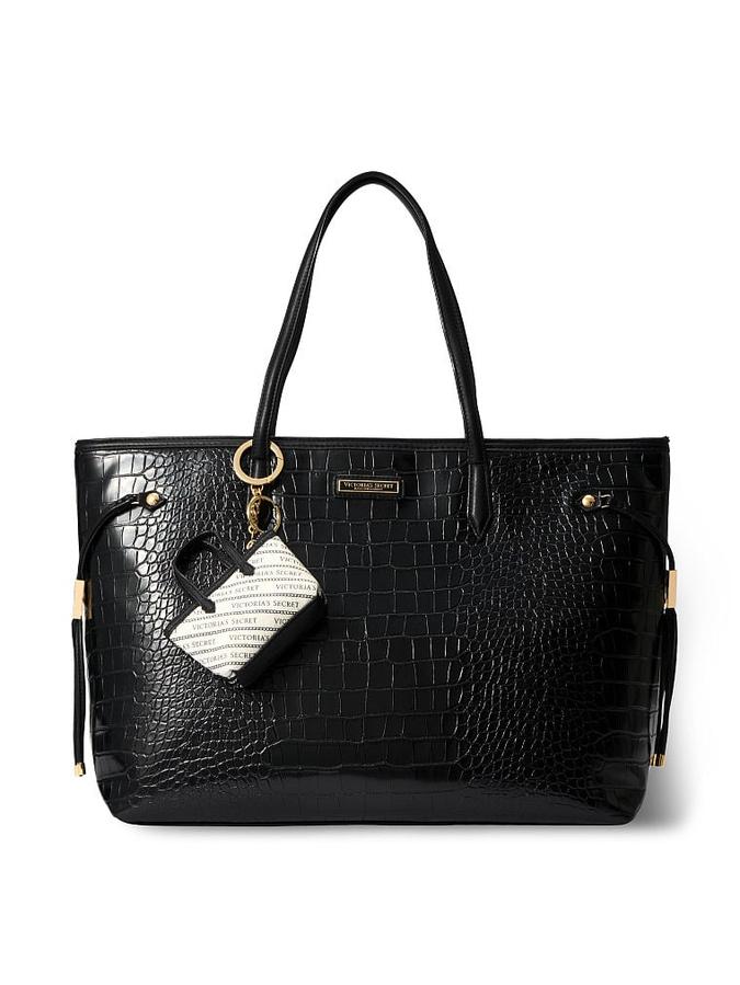 The Victoria Charm Keychain Black image number 1