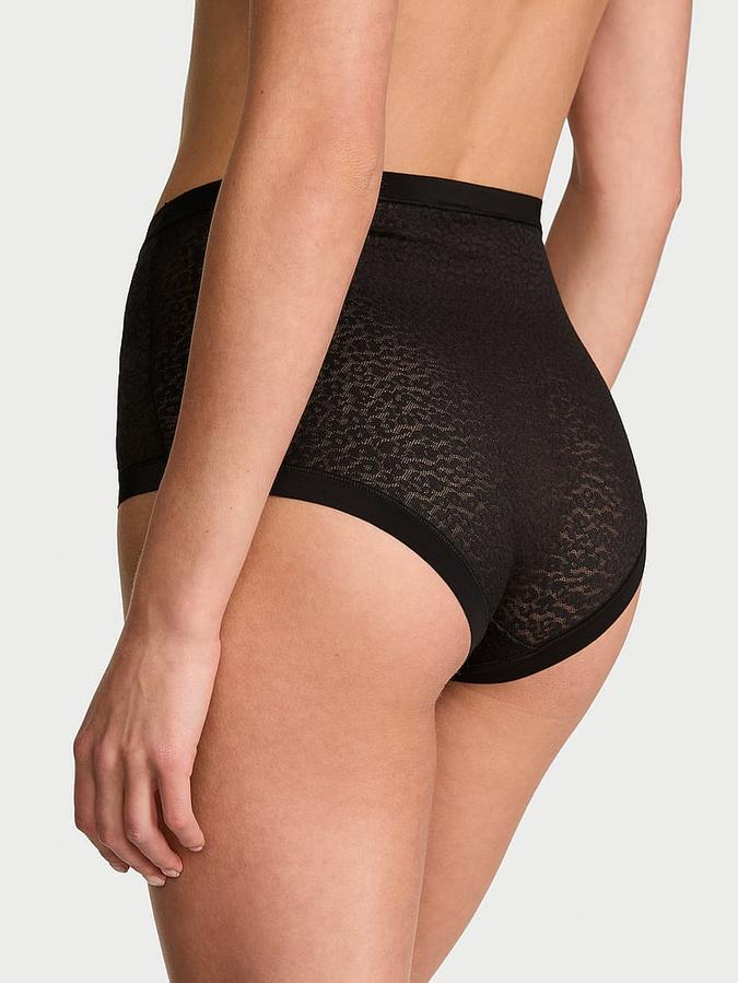 No-Show Leopard Lace Modern Brief Panty