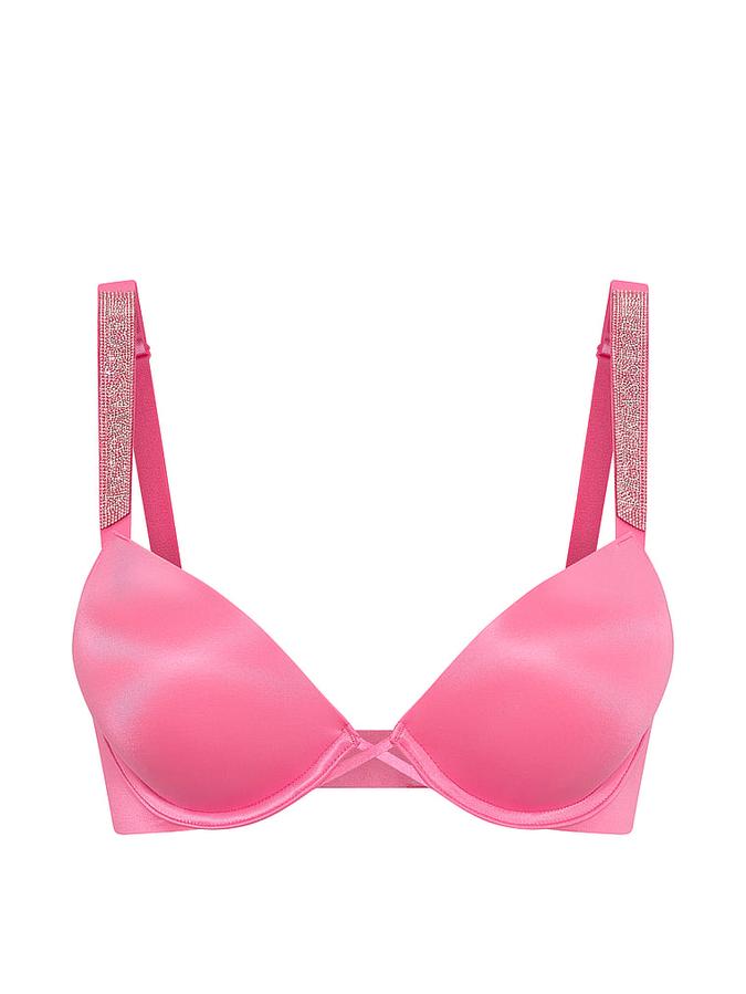 Bombshell Logo Shine Strap Add-2-Cups Push-Up Bra image number 2