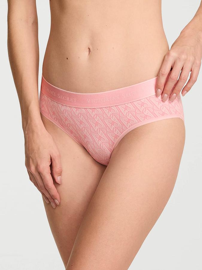 Logo Cotton Hiphugger Panty