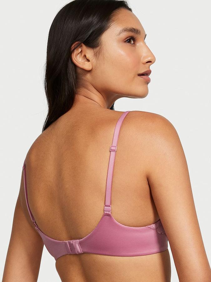 Lightly Lined Lace-Cup Demi Bra