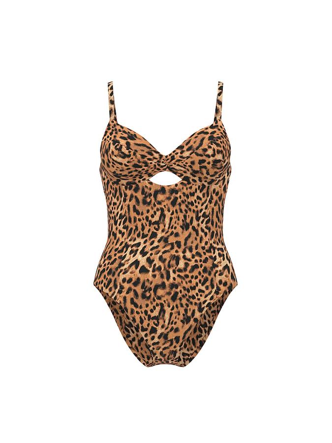 Twist Push-Up One-Piece Swimsuit image number 2
