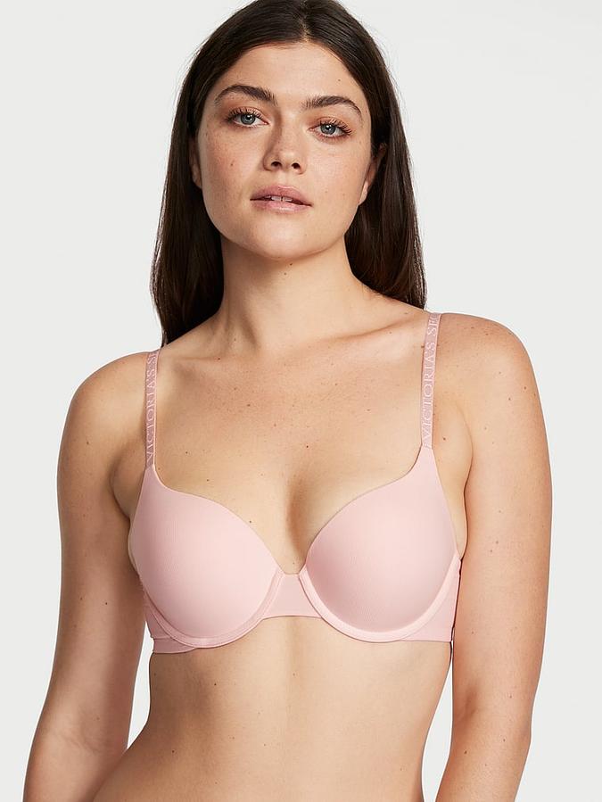 Push-Up Perfect Shape Smooth Micro-Rib  Bra image number 0