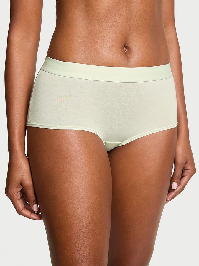 Logo Cotton Boyshort Panty