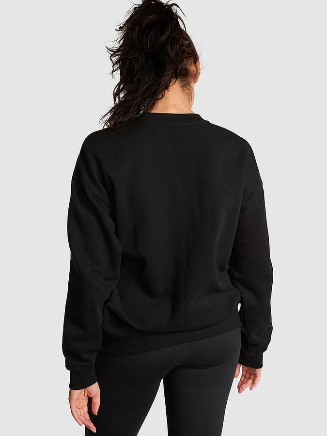 Ivy Fleece Oversized Crew Sweatshirt
