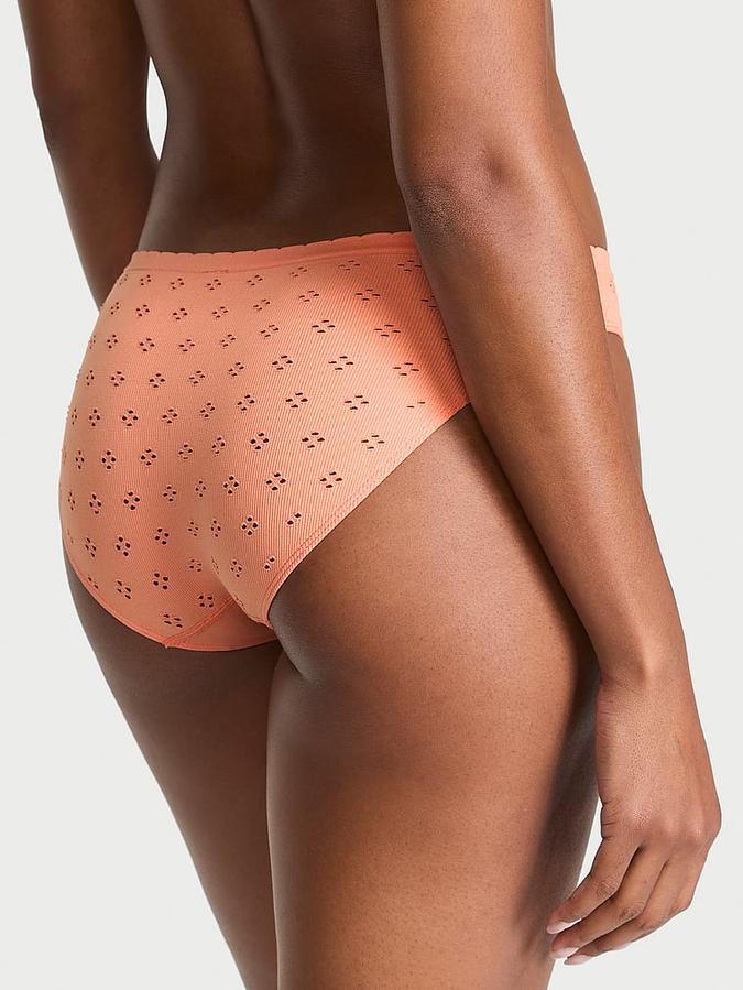 Seamless Eyelet Bikini Panty image number 1