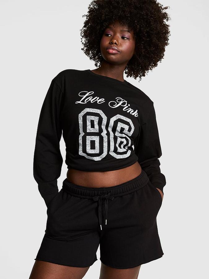 Campus Cotton Long-Sleeve Tee