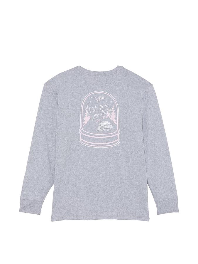 Campus Cotton Long-Sleeve Tee image number 1