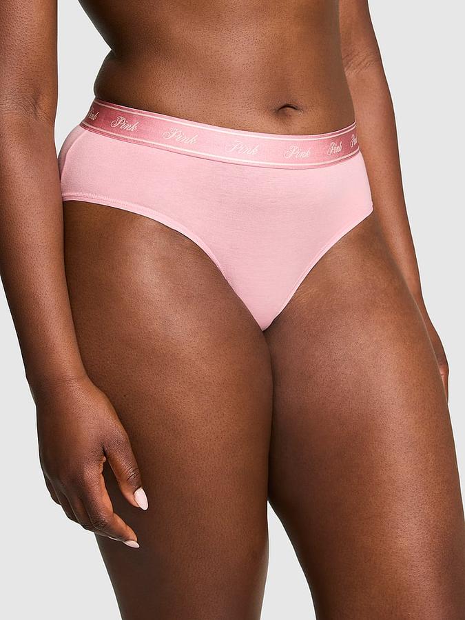 Logo Cotton Hiphugger Panty image number 0