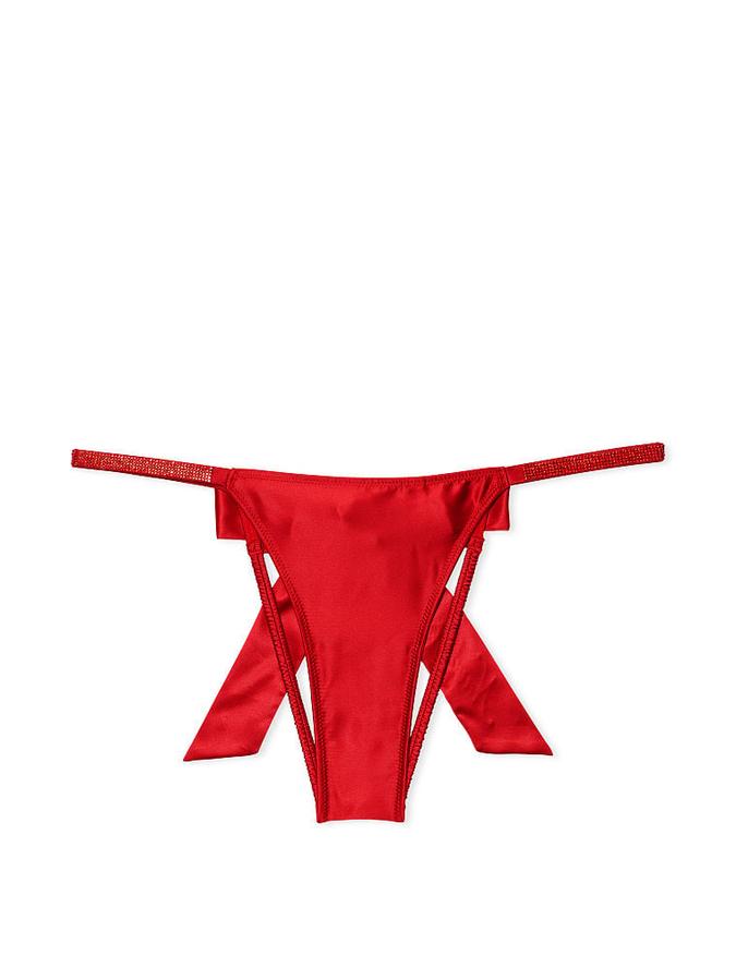 Open-Back Bow Cheekini Panty image number 2