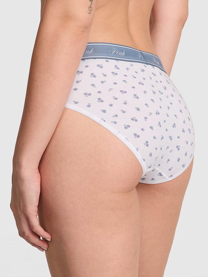 Logo Cotton Hiphugger Panty