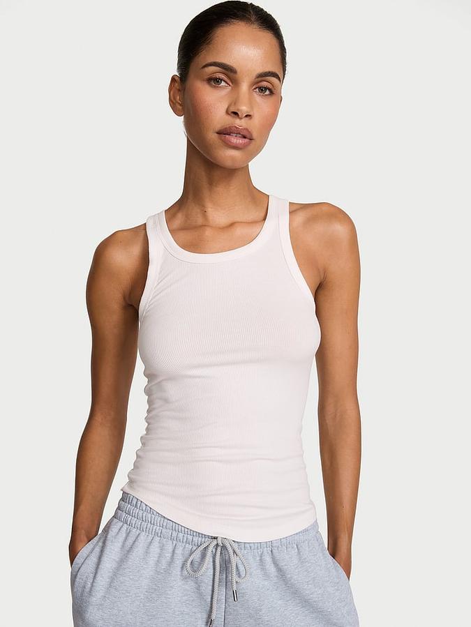 VS Iconic Rib Racerback Tank Top