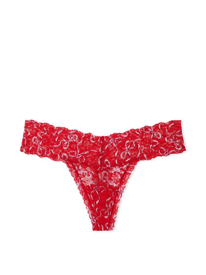 Lace Thong Panty image number 1