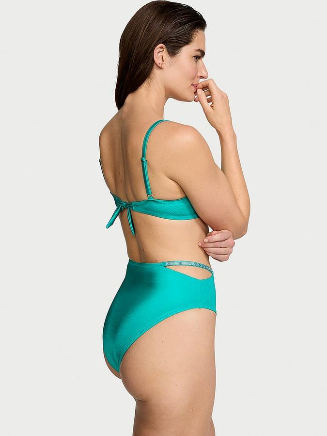 Very Sexy Shine Trim Push-Up Bikini Top image number 1