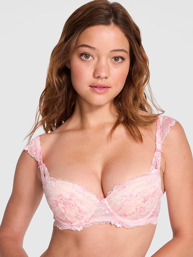 Wink Push-Up Balconette Bra image number 0