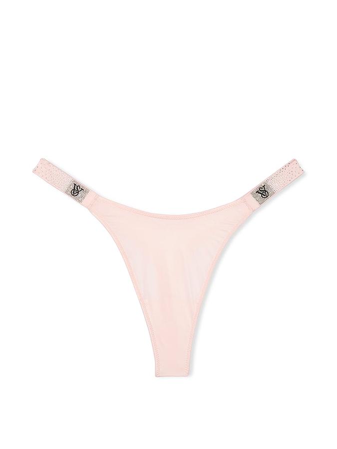 Scattered Shine Strap Thong Panty image number 1