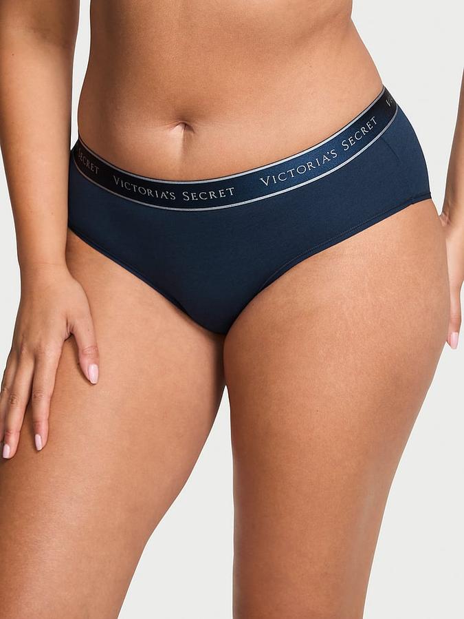 Logo Cotton Hiphugger Panty