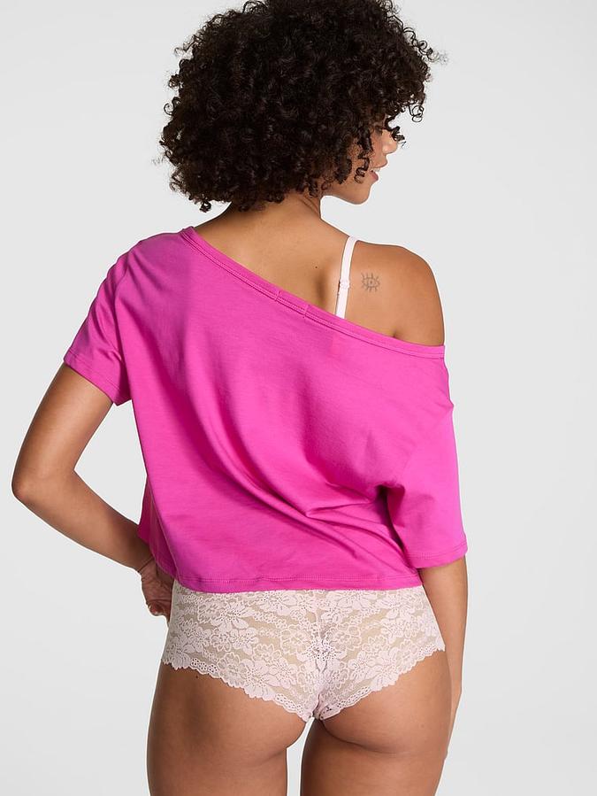 Slouchy Cropped Sleepshirt image number 1