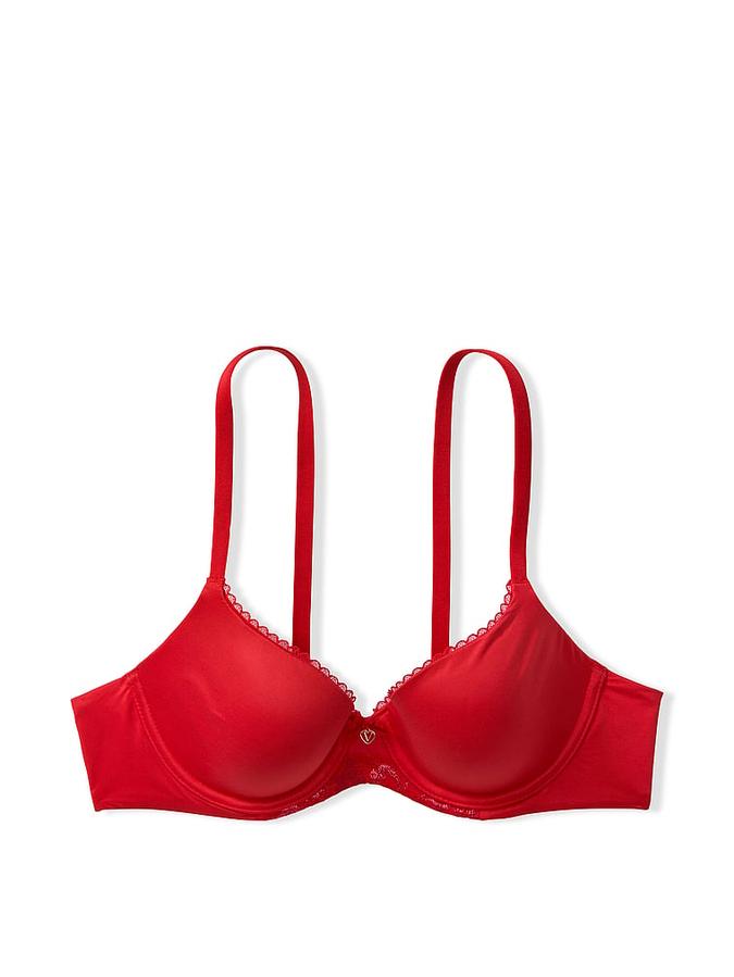 Lace Lightly Lined Demi Bra image number 2