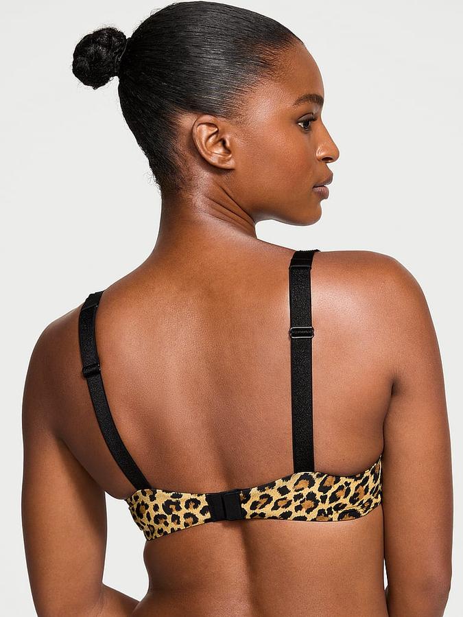 Shine Strap Push-Up Bra image number 1