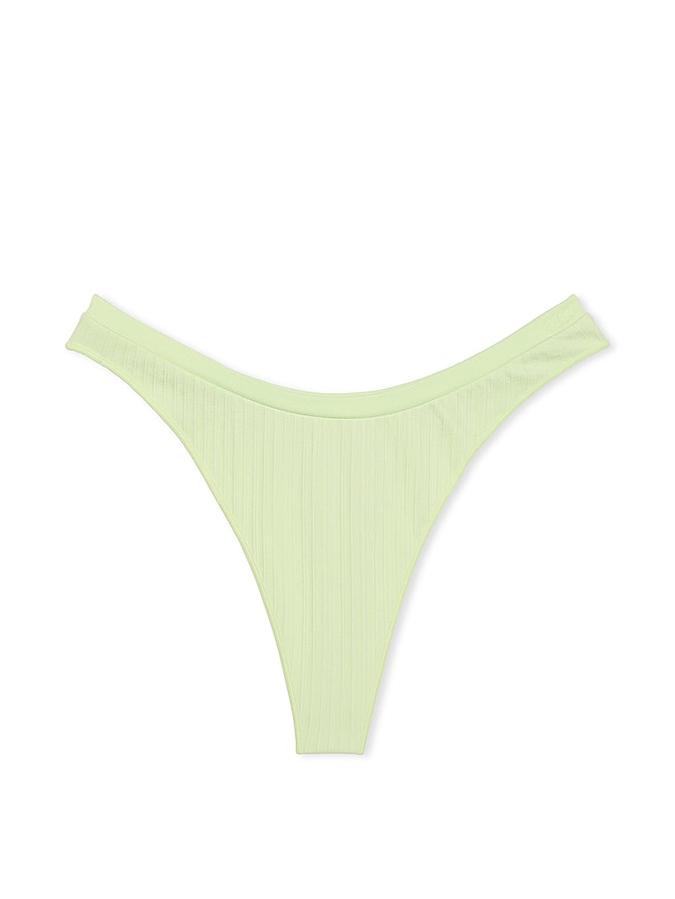 Seamless High-Leg Thong Panty image number 2