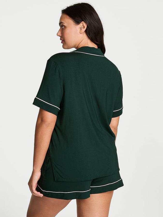 Modal Soft Bow Short Pajama Set