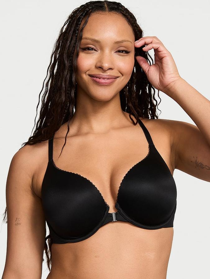 Perfect Shape Lace Racerback Push-Up Bra image number 0