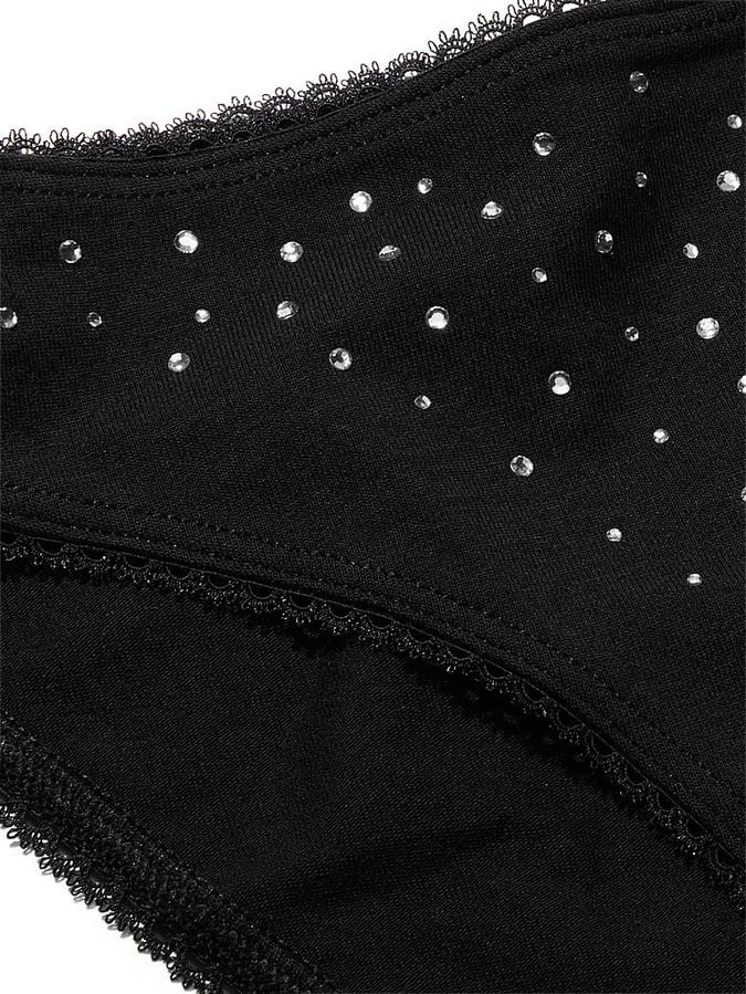 Stretch Cotton Scatter Shine Bikini Panty image number 3