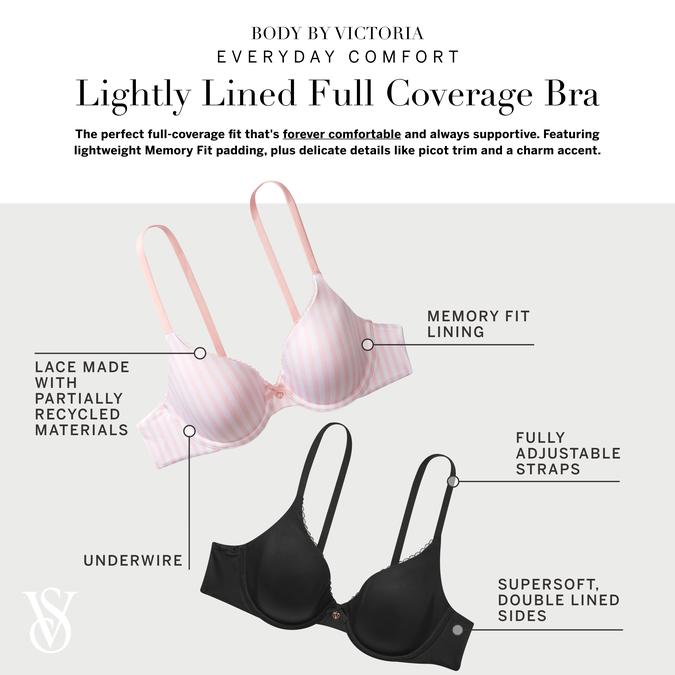Lightly Lined Full-Coverage Bra image number 2