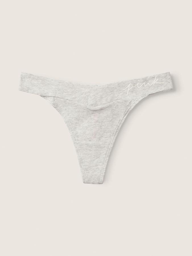 Cotton Crossover Thong Panty image number 0