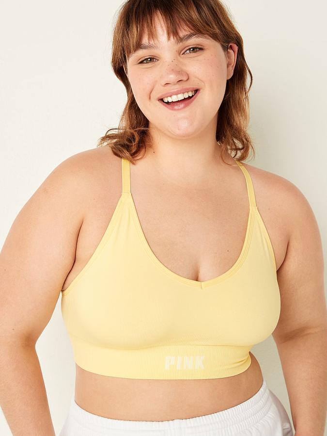Seamless Lightly Lined Sports Bra image number 3