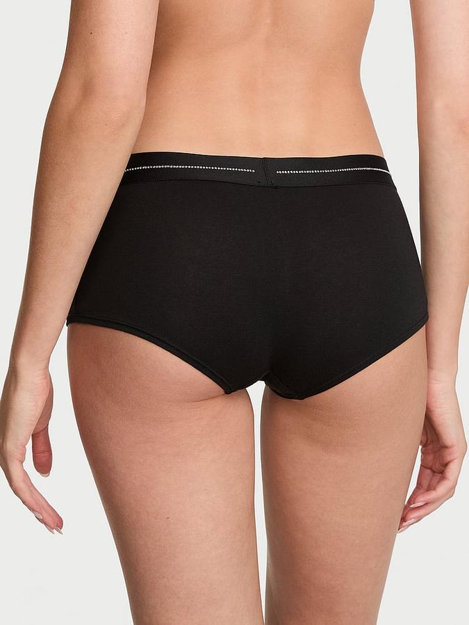 Shine Logo Cotton Boyshort Panty