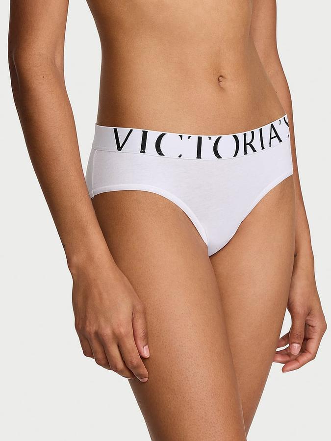 Exploded Logo Cotton Hiphugger Panty