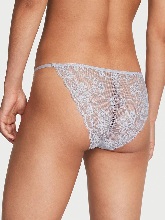 Lace Adjustable String Bikini Panty