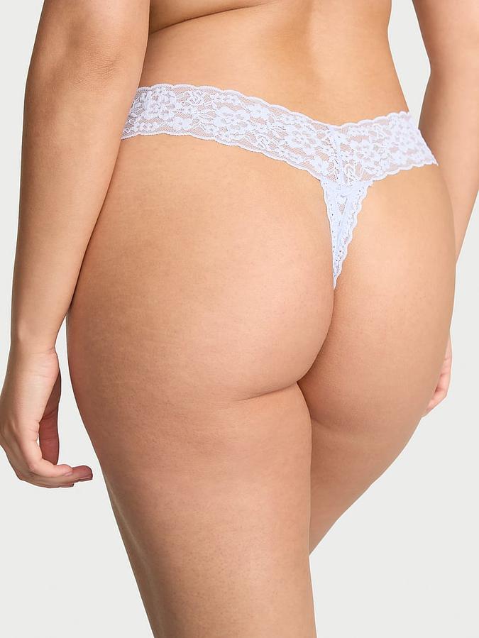 Lace Thong Panty image number 1
