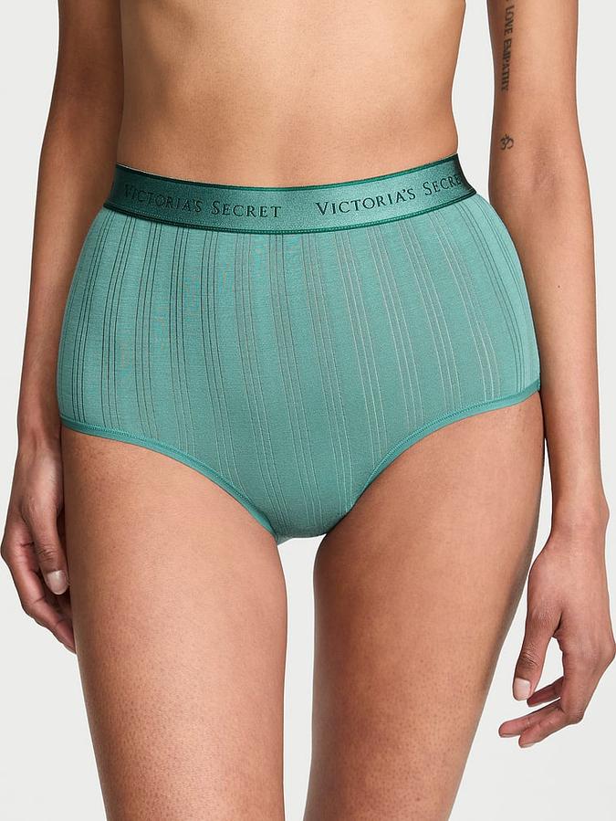 SoSoft&trade; Modal Ultra-Fine Logo Modern Brief Panty