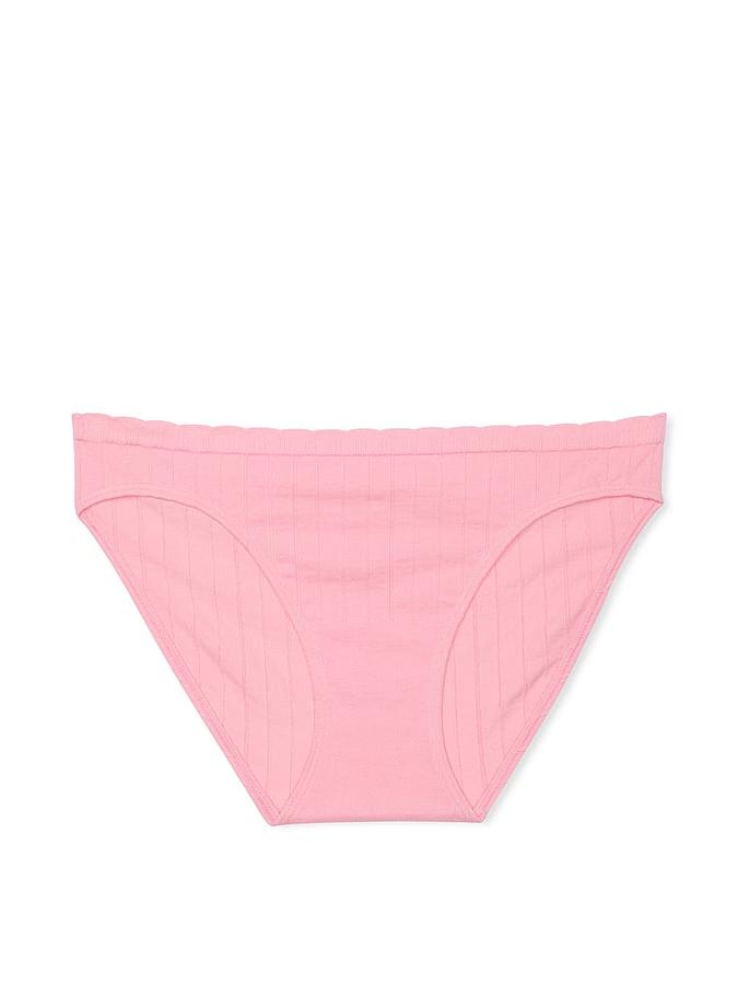 Stretch Cotton Rib Bikini Panty image number 2