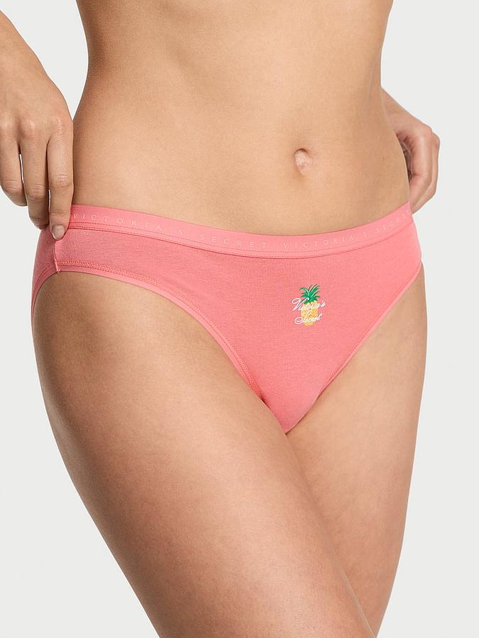 Body by Victoria Stretch Cotton Bikini Panty image number 0