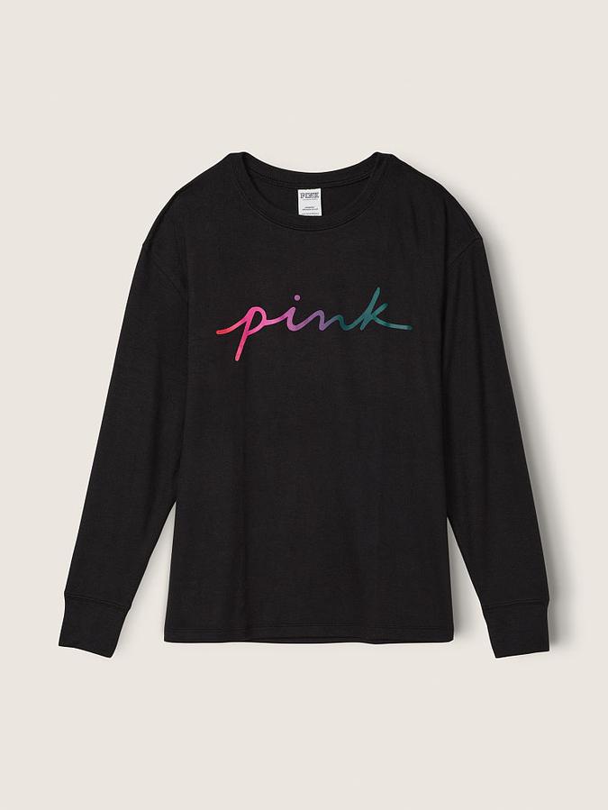 Cozy Long-Sleeve Sleep Shirt image number 1