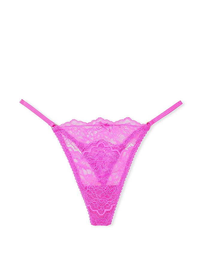 Lace V-String Panty image number 2