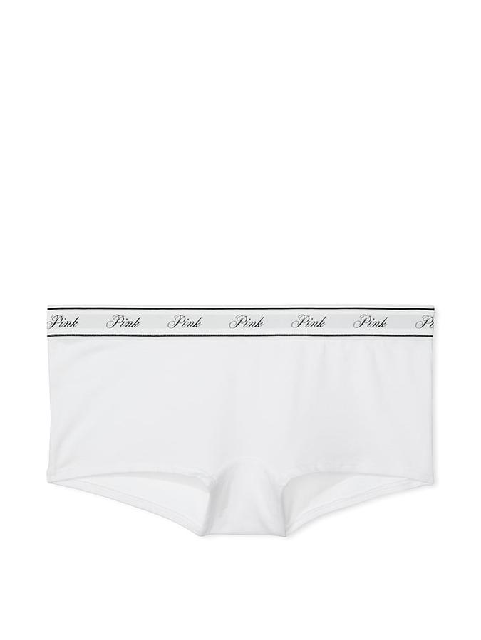 Logo Cotton Shine Boyshort Panty image number 2