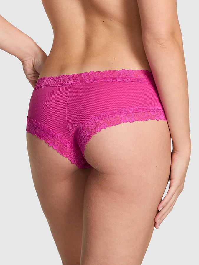 Wink Lace-Trim Cheeky Panty