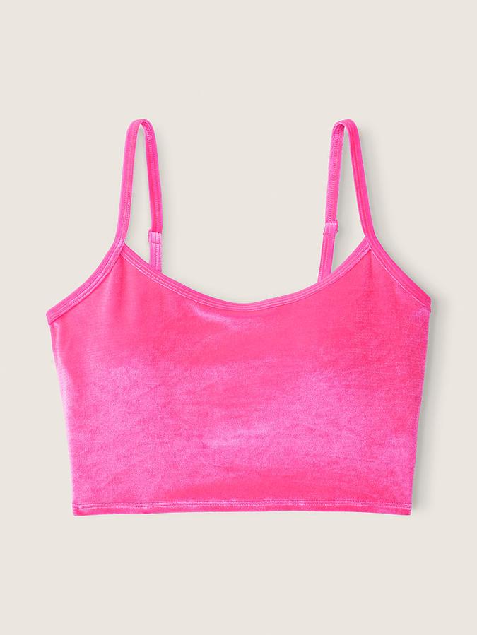 Ultimate Velvet Lightly Lined Sports Crop image number 2