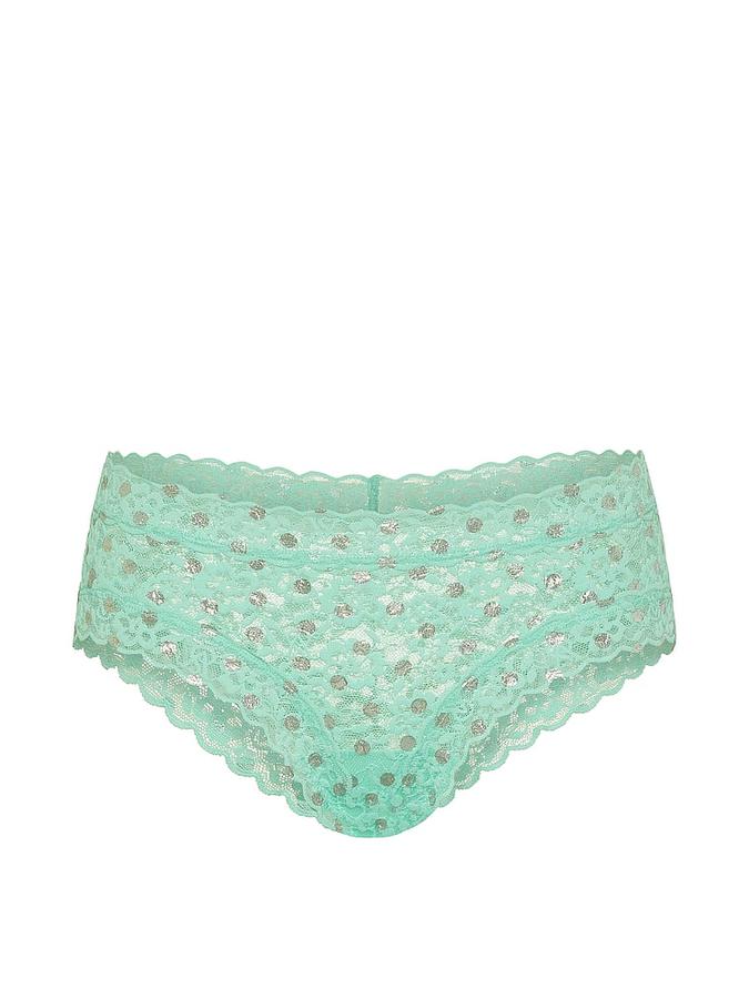 Lace Shimmer Dot Cheeky Panty image number 2