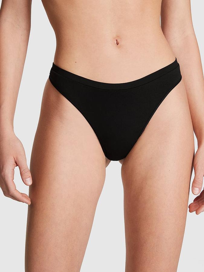 Seamless Scoop Thong Panty image number 0