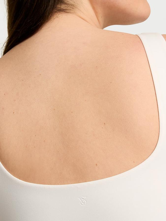 Bodywear by Victoria's Secret with FeatherSoft™ Innovation Square-Neck Tank Bodysuit image number 3