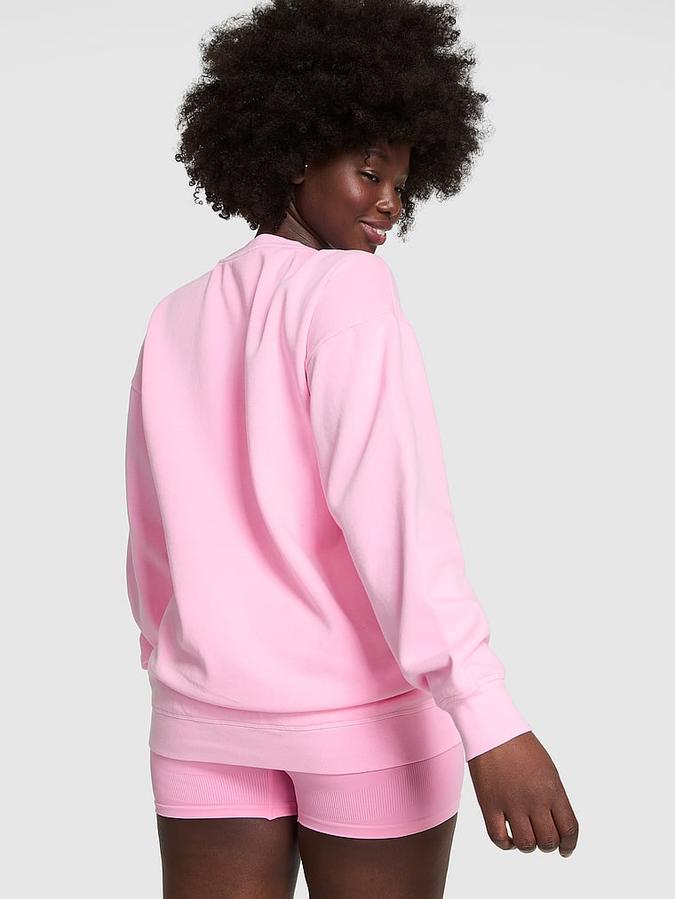 Ivy Fleece Oversized Crew Sweatshirt image number 1