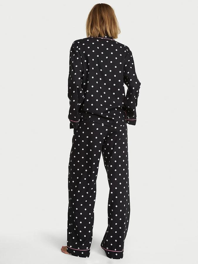 Flannel Long Pajama Set