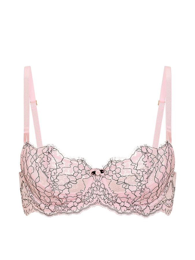 Wicked Unlined Lace Balconette Bra image number 2